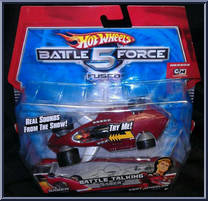 Saber (Battle Talking) from Battle Force 5 - Fused manufactured by Mattel [Front]