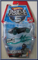 Zentner from Battle Force 5 - Snap-On Weapons manufactured by Mattel [Front]