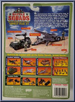 Combat Pack #1 from Battle Squads - Packs manufactured by Galoob [Back]