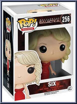 Six from Battlestar Galactica - Pop! Vinyl Figures manufactured by Funko [Front]
