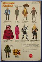 Baltar from Battlestar Galactica - Series 2 manufactured by Mattel [Back]