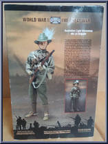 Australian Light Horseman from Bayonets and Barbed Wire - Basic Series manufactured by Sideshow [Back]