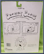 Beamer Bear (Yellow) from Beamer Bears - Basic Series manufactured by Lanard Toys [Back]