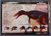 Qianzhousaurus sinensis from Beasts of the Mesozoic - Tyrannosaur Series manufactured by Creative Beast Studio [Back]
