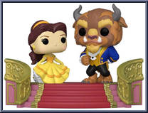 Belle & The Beast from Beauty and the Beast - Pop! Moments manufactured by Funko [Loose]