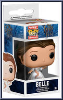 Belle (Celebration) from Beauty and the Beast - Pop! Keychains manufactured by Funko [Front]