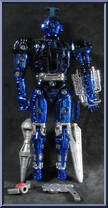 Blue Stinger Beetleborg (Spinning Drill) from Beetleborgs - Action Features manufactured by Bandai [Loose]