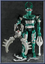 Green Hunter Beetleborg (Pinching Claw) Action Figure