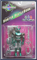 Green Hunter BeetleBorg from Beetleborgs - Basic Series manufactured by Bandai [Front]