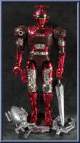 Red Striker BeetleBorg from Beetleborgs - Basic Series manufactured by Bandai [Loose]