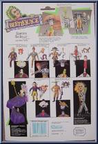 Beetlejuice (Showtime) from Beetlejuice - Series 1 manufactured by Kenner [Back]