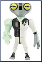 Diamondhead / Grey Matter from Ben 10 - Creation Figures manufactured by Bandai [Loose]