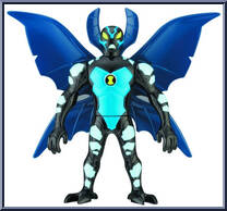 Goop / Big Chill from Ben 10 - Creation Figures manufactured by Bandai [Loose]