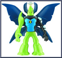 Goop / Big Chill from Ben 10 - Creation Figures manufactured by Bandai [Loose]