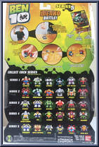 Sumo Slammers Series 5 from Ben 10 - Sumo Slammers manufactured by Bandai [Back]