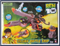 Vilgax Battle Ship from Ben 10 - Vehicles manufactured by Bandai [Front]