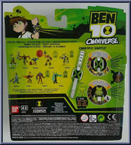 Schocksquatch from Ben 10 Omniverse - Omni-Plasm manufactured by Bandai [Back]