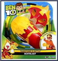Heatblast (Transform-N-Battle) from Ben 10 - Role Playing manufactured by Playmates [Front]