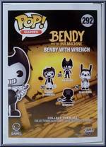 Bendy with Wrench from Bendy and the Ink Machine - Pop! Vinyl Figures manufactured by Funko [Back]