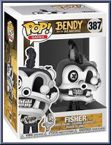 Fisher from Bendy and the Ink Machine - Pop! Vinyl Figures manufactured by Funko [Front]
