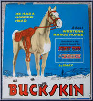 Buckskin (Palomino) from Best of the West - Johnny West - Accessories manufactured by Marx [Front]
