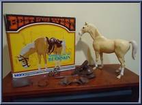 Buckskin (Palomino) from Best of the West - Best of the West - Accessories manufactured by Marx [Loose]