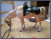 Buckskin (Palomino) from Best of the West - Johnny West - Accessories manufactured by Marx [Loose]