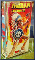 Chief Cherokee (Cream, Red Acc) from Best of the West - Int'l UK Variations manufactured by Marx [Front]
