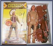Chief Cherokee (Dark Carmel) from Best of the West - Int'l UK Variations manufactured by Marx [Loose]
