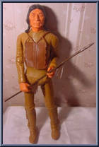 Chief Cherokee (Darker Carmel) from Best of the West - Int'l Canada Variations manufactured by Marx [Loose]