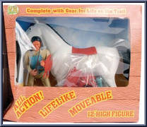 Chief Cherokee & Horse Combo (Dapol UK) from Best of the West - Reissue Figures manufactured by Marx [Front]