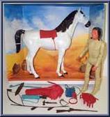 Chief Cherokee & Horse Combo (Dapol UK) from Best of the West - Reissue Figures manufactured by Marx [Loose]