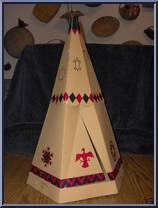 Chief Cherokee & Tepee (1st Gen) from Best of the West - Johnny West - Combos manufactured by Marx [Loose]