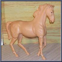 Comanche (Unpainted Palomino) from Best of the West - Int'l Canada Variations manufactured by Marx [Loose]
