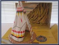 Fort Apache Fighters: Geronimo, Black Storm Cloud, Tepee from Best of the West - Playset Combos manufactured by Marx [Loose]