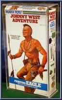 Fighting Eagle (Carmel, Green Acc) from Best of the West - Johnny West Adventure manufactured by Marx [Front]