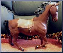 Fighting Eagle & Comanche from Best of the West - Fort Apache Fighters - Accessories manufactured by Marx [Loose]