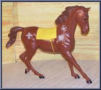 Flame (Sienna) from Best of the West - Int'l UK Variations manufactured by Marx [Loose]