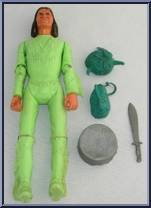Geronimo (Light Green, Teal Acc) from Best of the West - Int'l Canada Variations manufactured by Marx [Loose]