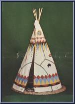 Indian Tepee - Tienda from Best of the West - Int'l Spain Variations manufactured by Marx [Loose]