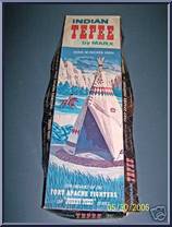 Indian Tepee from Best of the West - Johnny West - Accessories manufactured by Marx [Loose]