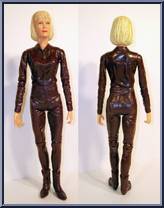 Jane West (Maroon, Pink) from Best of the West - Int'l Canada Variations manufactured by Marx [Loose]