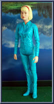 Jane West (Turquoise) from Best of the West - Int'l Canada Variations manufactured by Marx [Loose]