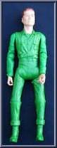 Johnny West (Bright Green) from Best of the West - Int'l Canada Variations manufactured by Marx [Loose]