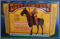 Johnny West & Thunderbolt (Bay & Palomino)