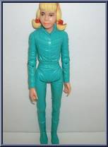Josie West (Blue or Turquoise) from Best of the West - Johnny West manufactured by Marx [Loose]