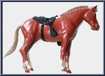 Pancho (Sorrel) from Best of the West - Johnny West - Accessories manufactured by Marx [SiggyBoy's Collection]
