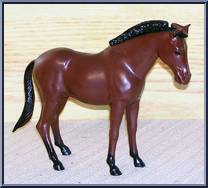Pancho (Bay, Black Mane) from Best of the West - Int'l Canada Variations manufactured by Marx [Loose]