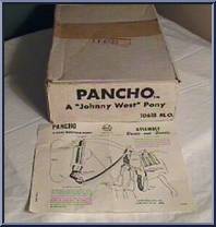 Pancho (Palomino) from Best of the West - Johnny West - Accessories manufactured by Marx [Loose]
