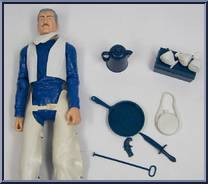 Sheriff Garrett (Royal Blue) from Best of the West - Johnny West Adventure manufactured by Marx [Loose]